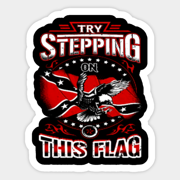 try stepping on this flag t shirt